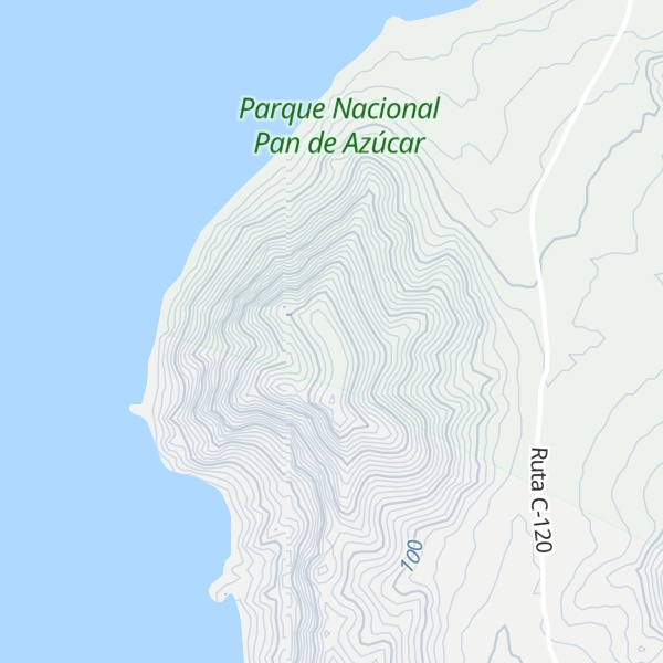 Map of Cerro Castillo