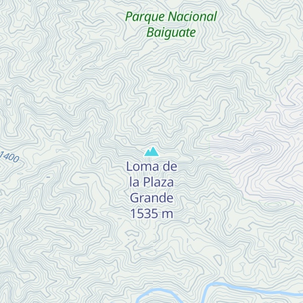 Map of Loma de la Plaza Grande