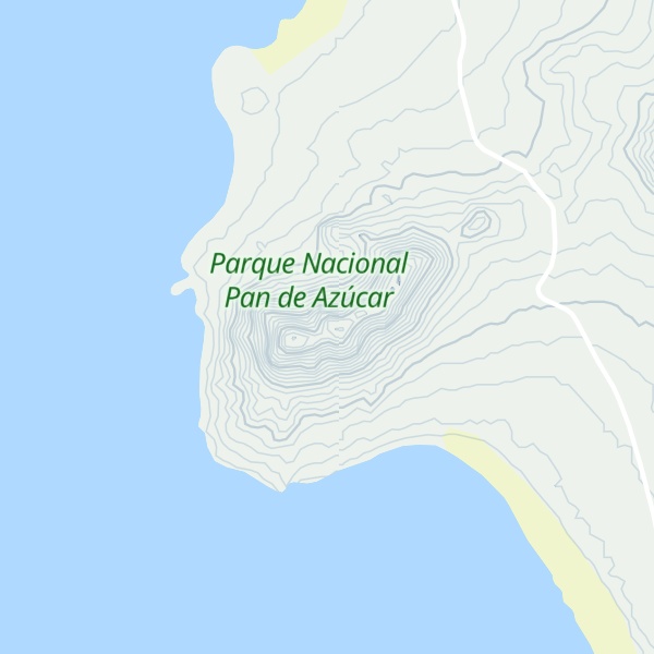Map of Cerro Soldado