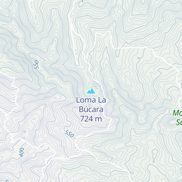 Map of Loma La Búcara