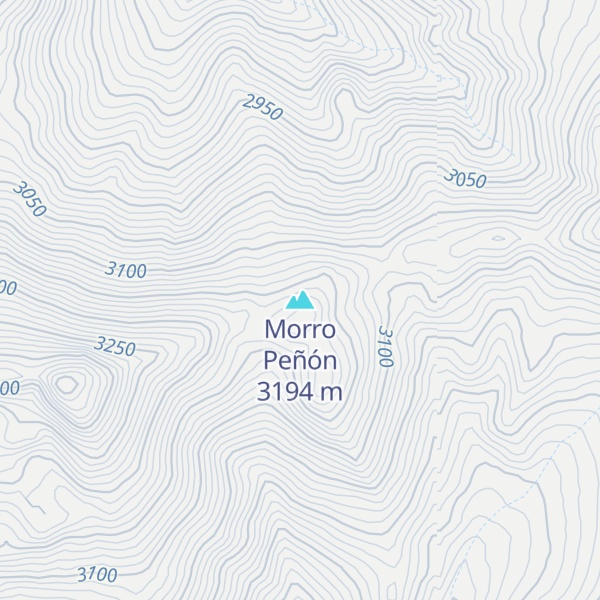 Map of Morro Peñón