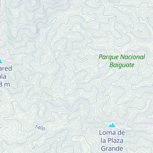 Map of El Alto de los Americanos