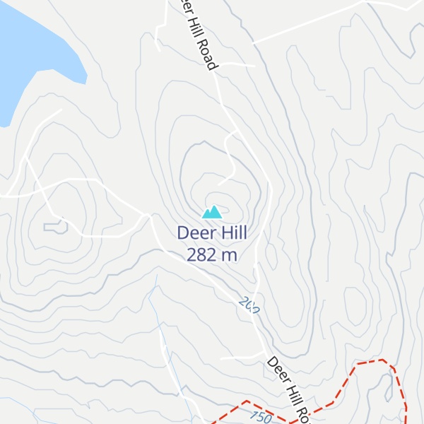 Map of Deer Hill