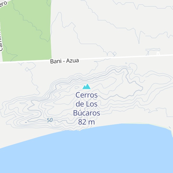 Map of Cerros de Los Búcaros