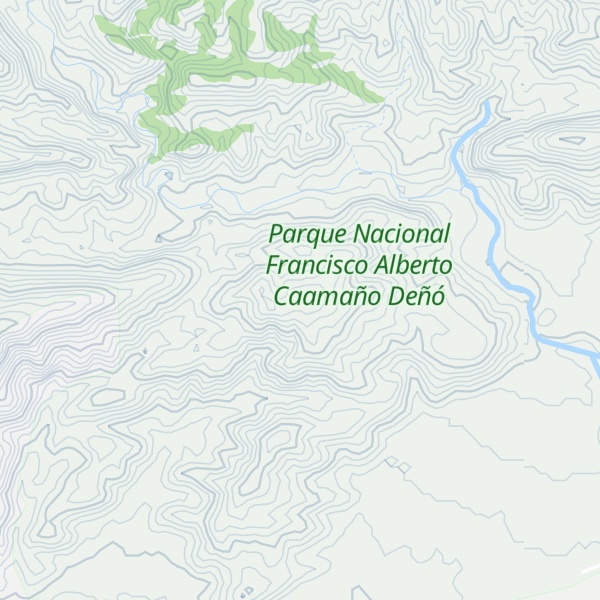 Map of Cerro La Cenizosa