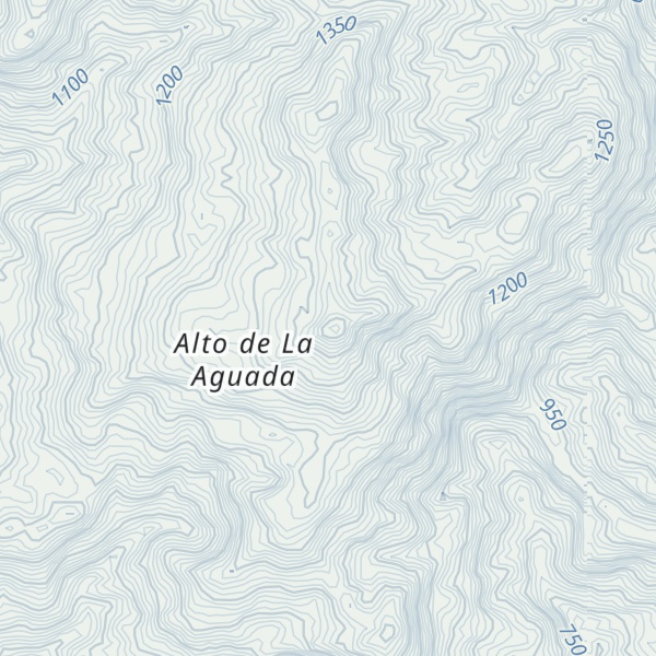 Map of Cerro Los Camiríes