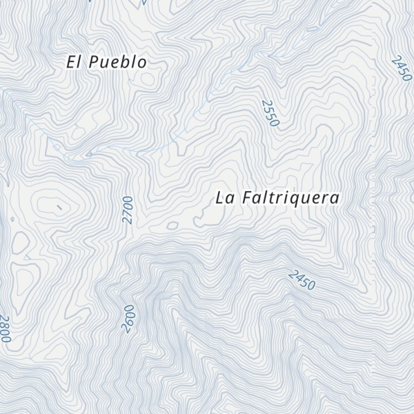 Map of Alto La Faltriquera