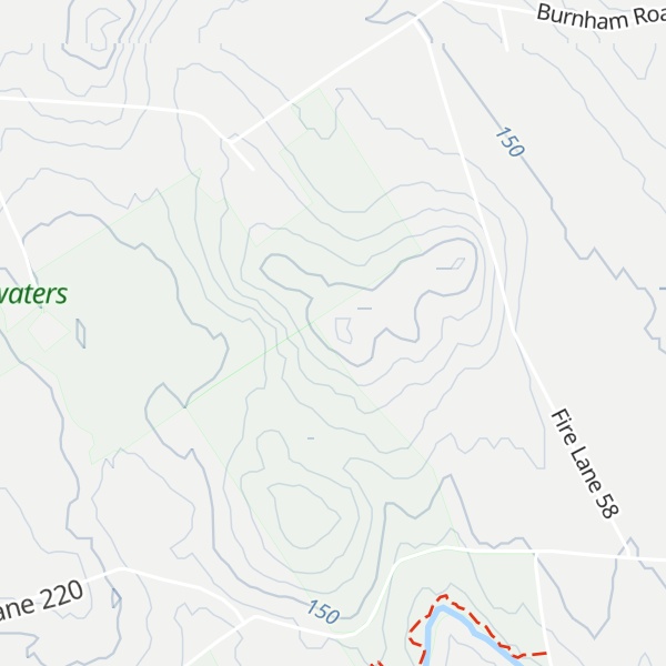 Map of Byrons Hill