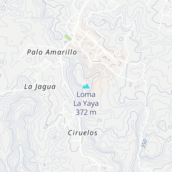 Map of Loma La Yaya