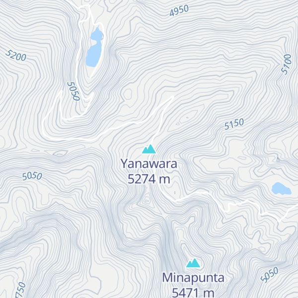 Map of Yanawara