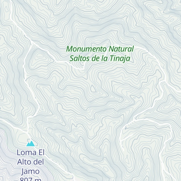 Map of Loma de Agua Honda