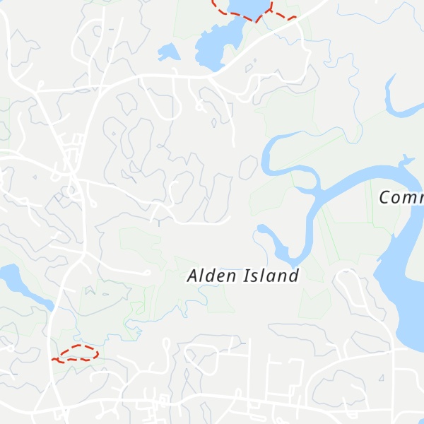 Map of Duck Hill