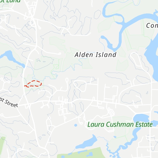 Map of Pine Hill