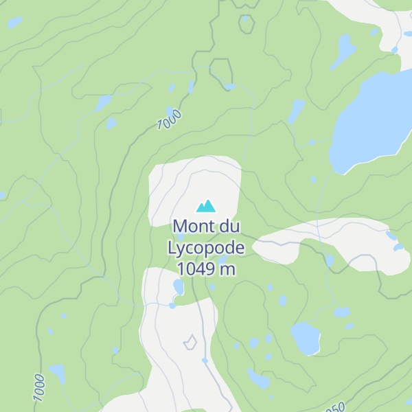 Map of Mont du Lycopode