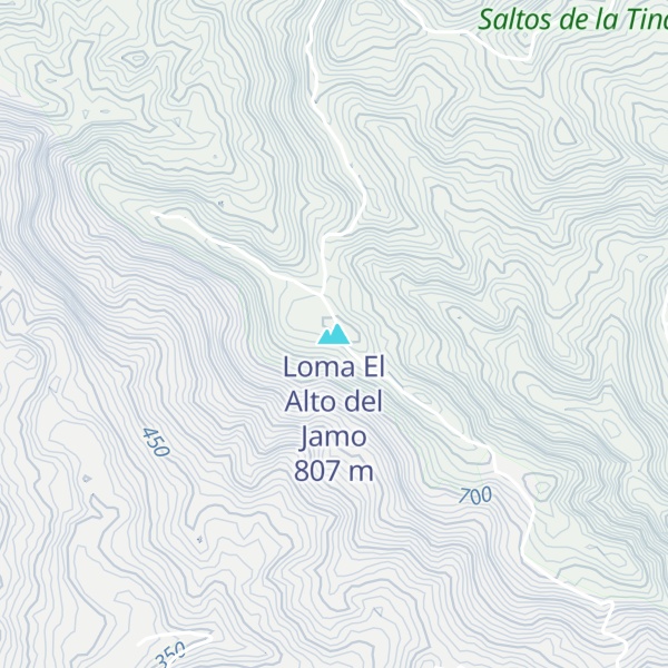 Map of Loma El Alto del Jamo