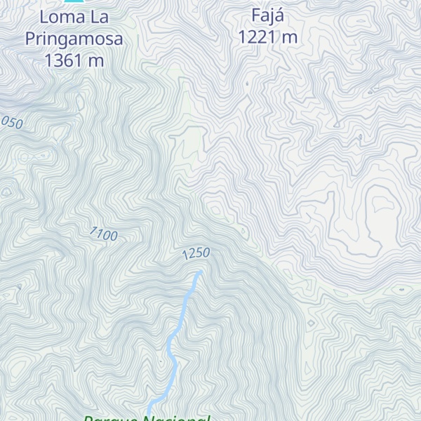 Map of Loma Agua Fría