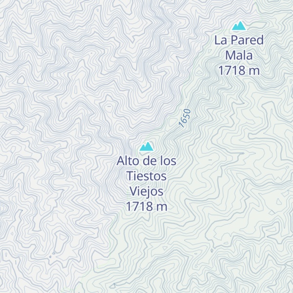 Map of Alto de los Tiestos Viejos