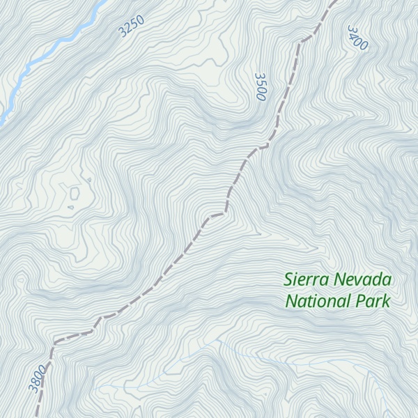 Map of Pico Granate