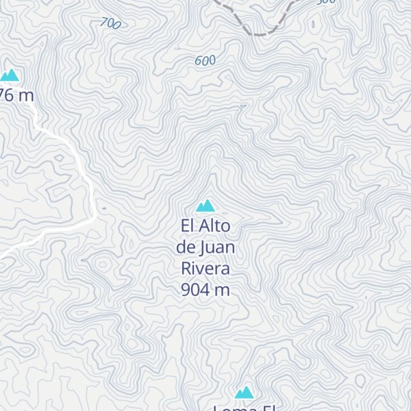 Map of El Alto de Juan Rivera