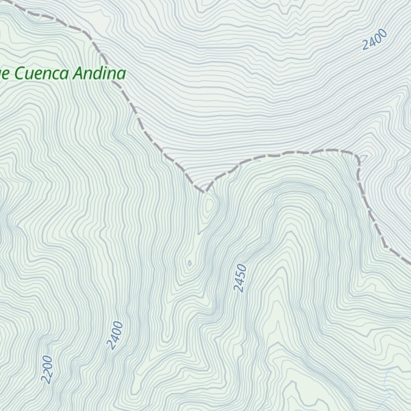 Map of Alto de las Mesas