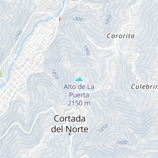 Map of Alto de La Puerta