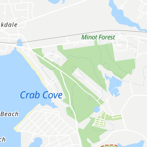 Map of Wankinco Neck