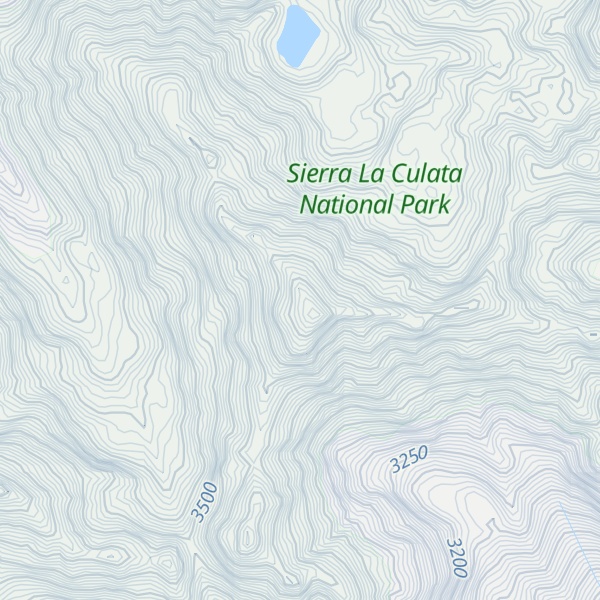 Map of Pico La Estrella