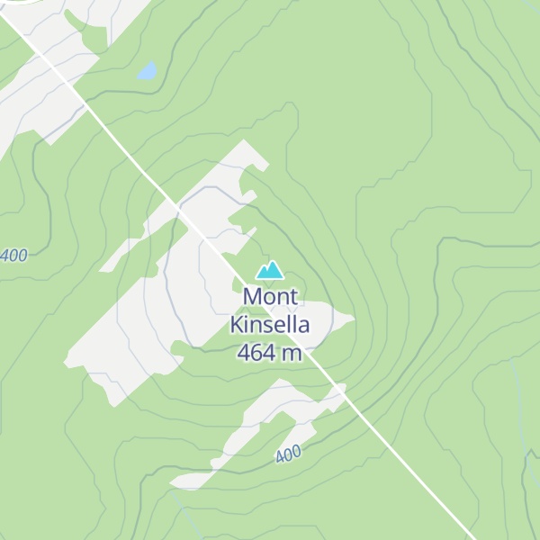 Map of Mont Kinsella