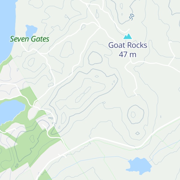 Map of Whiting Hill