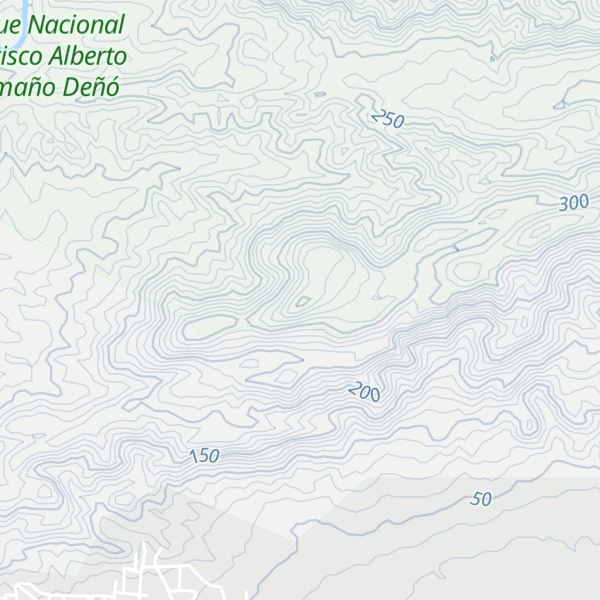 Map of Cerro de los Cacheos