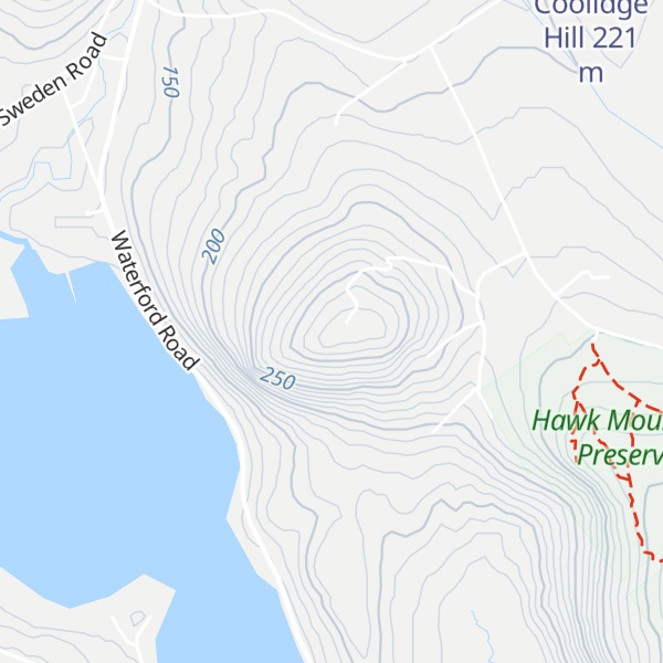 Map of Bear Mountain