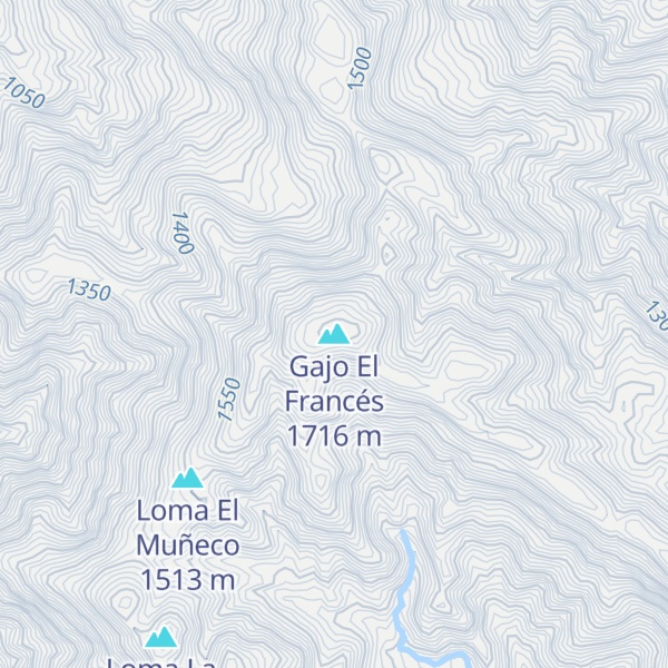 Map of Gajo El Francés