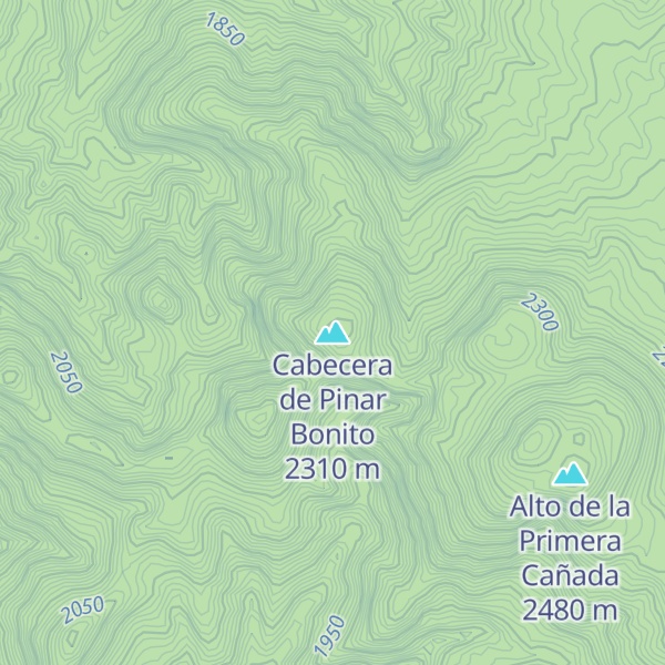 Map of Cabecera de Pinar Bonito