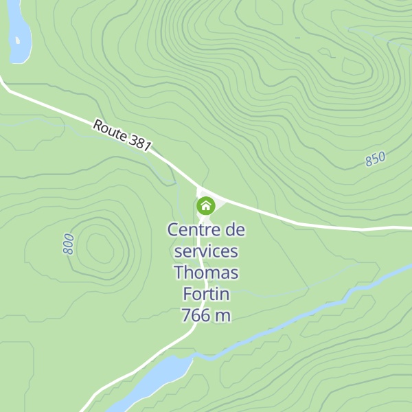 Map of Centre de services Thomas Fortin