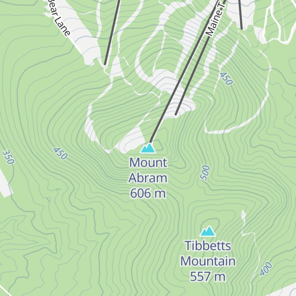Map of Mount Abram
