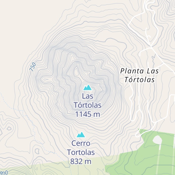 Map of Las Tórtolas