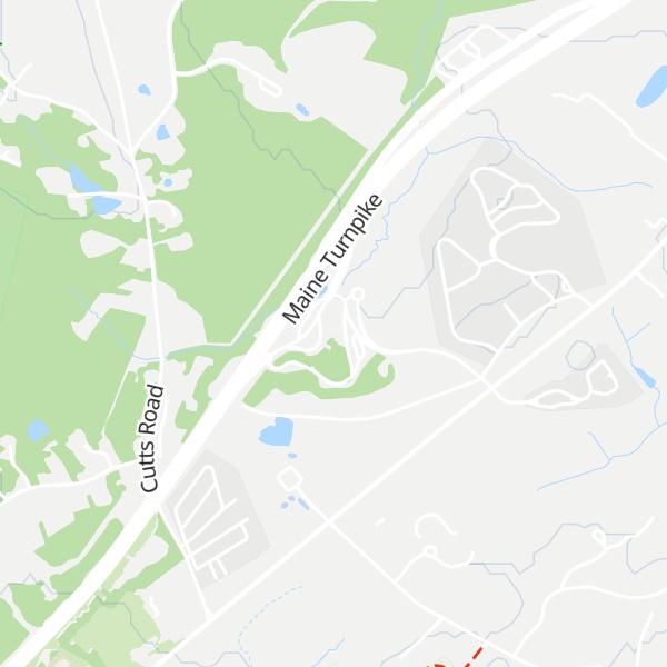 Map of Maine Visitor Information Center - Kittery
