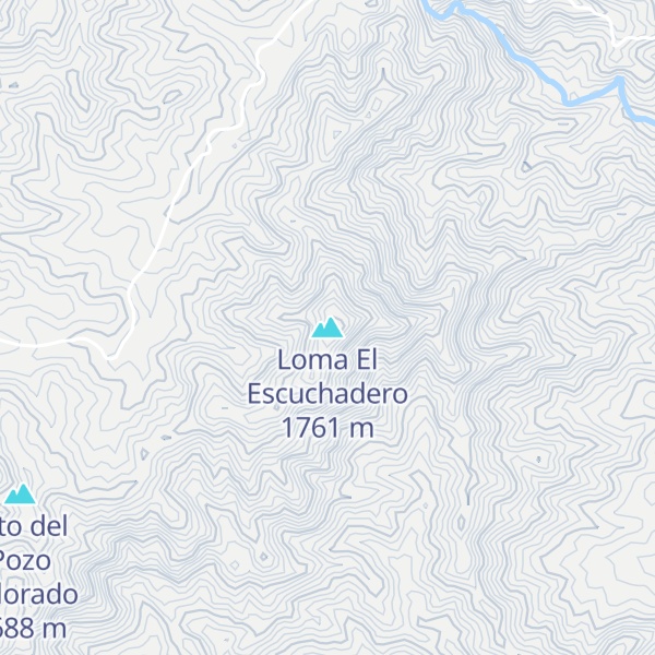 Map of Loma El Escuchadero