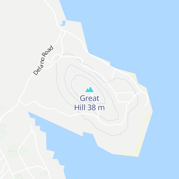 Map of Great Hill