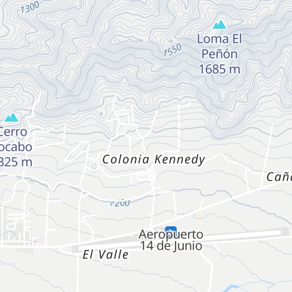Map of Cabaña 7