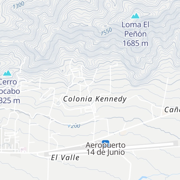 Map of Cabaña 2