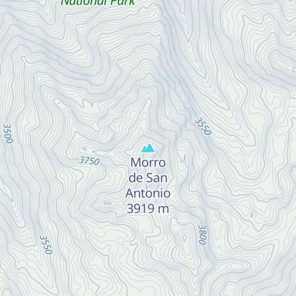 Map of Morro de San Antonio