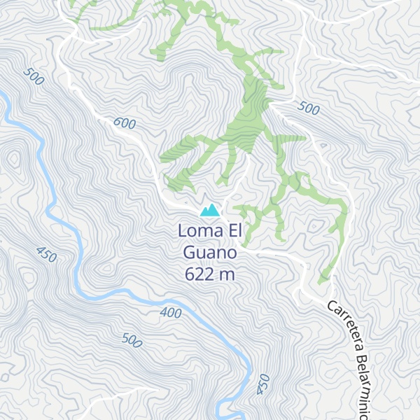 Map of Loma El Guano