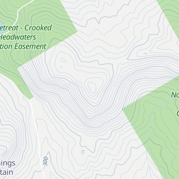 Map of Lovejoy Mountain