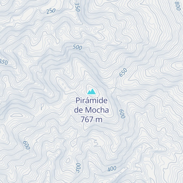Map of Pirámide de Mocha