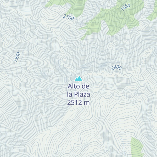 Map of Alto de la Plaza
