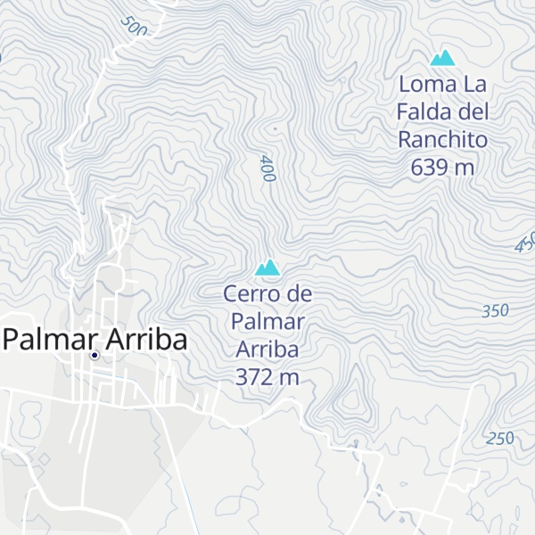 Map of Cerro de Palmar Arriba