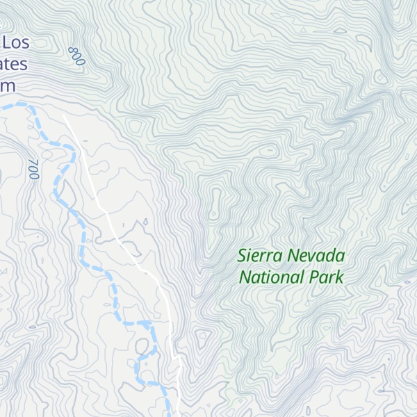 Map of Cerro Filo Pelado