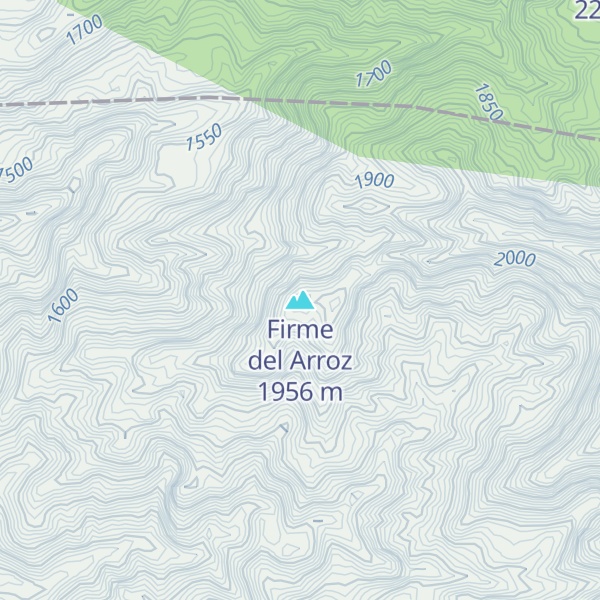 Map of Firme del Arroz