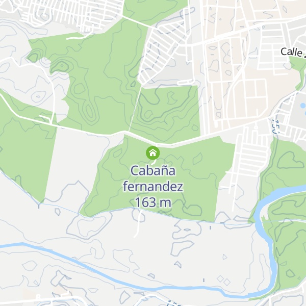 Map of Cabaña fernandez